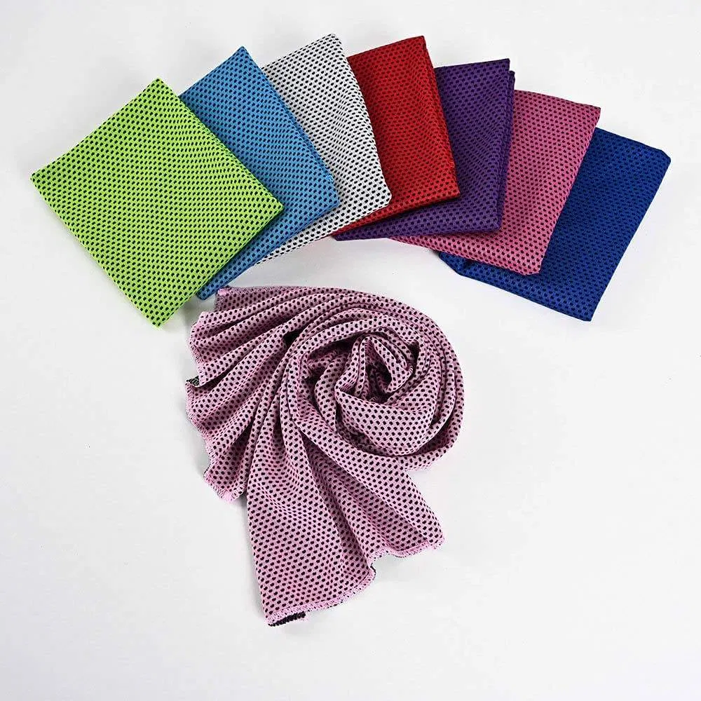 Gym Sport Soft and Quick Dry Cooling Microfiber More Color Knitted Towel