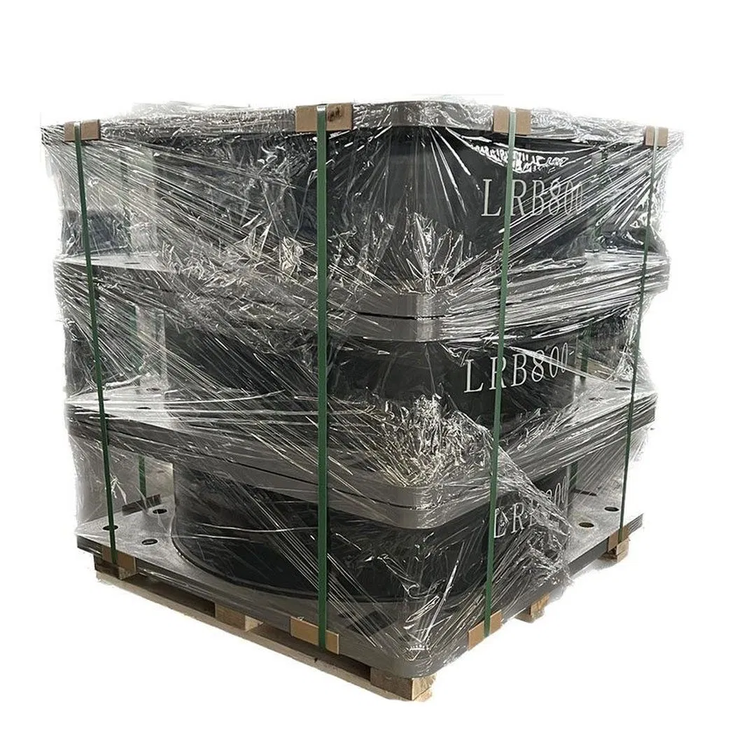 Aohong 350mm 400mm Load Distribution Customizable Bridge Bearing Middle Steel Plate Seismic Neoprene