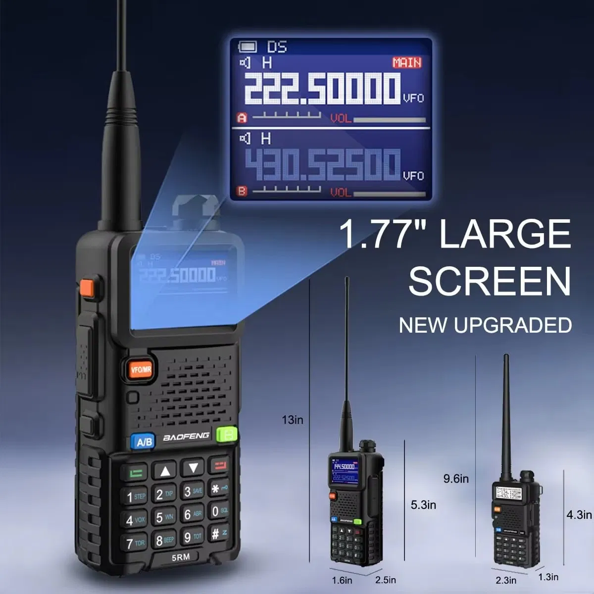 Портативная рация Baofeng UV-5RM 10W