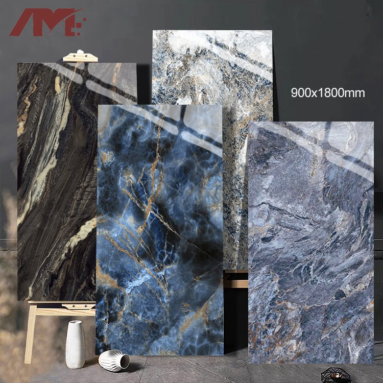 Foshan Medern Design Polished Porcelain Stinered Stone Mable Slab Floor Tile