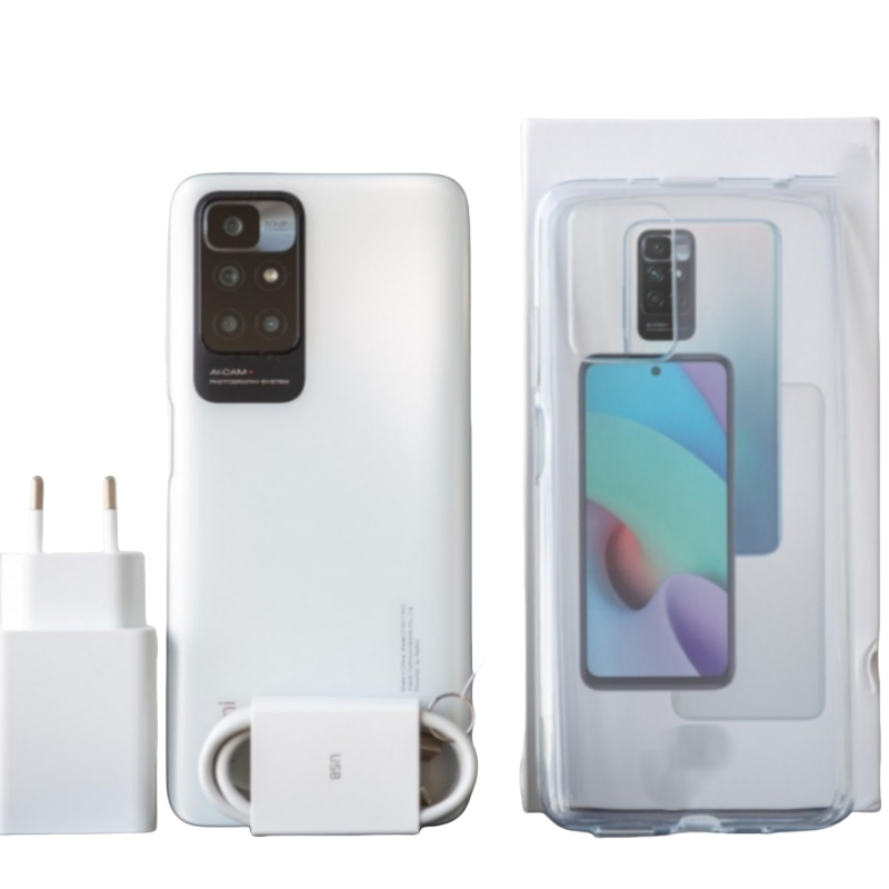 Hot Selling AA Grade Global Version 6.5 Inches 4G Smartphone for Rmi 10 Unlock Mobile Phone Second-Hand Phone