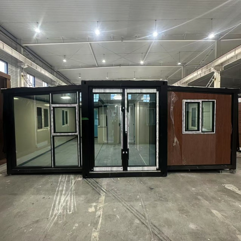 MGO / Spc Floor and Customized ISO Approved Prefab Tiny Home Prefabricated House Expandable Container House