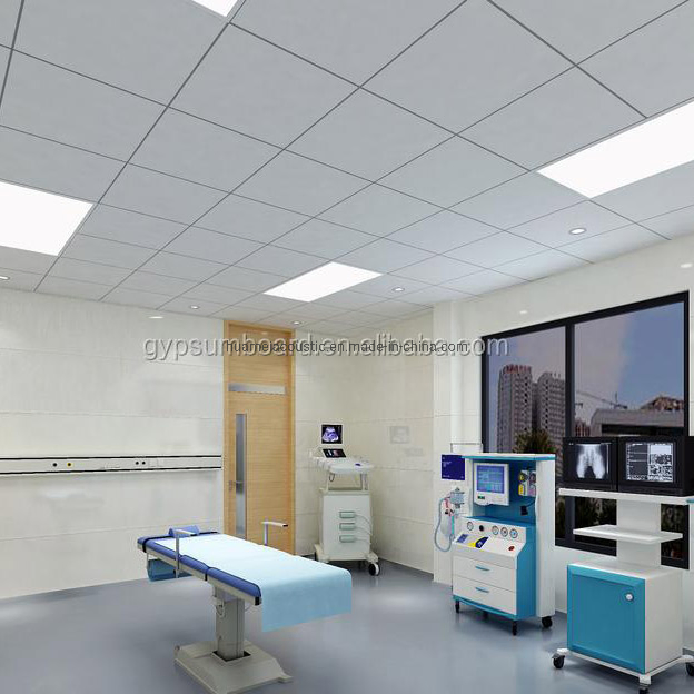 Factory Customized Fiberglass Acoustic Ceiling Tiles Sound Absorption Glass Wool Acoustic Panel