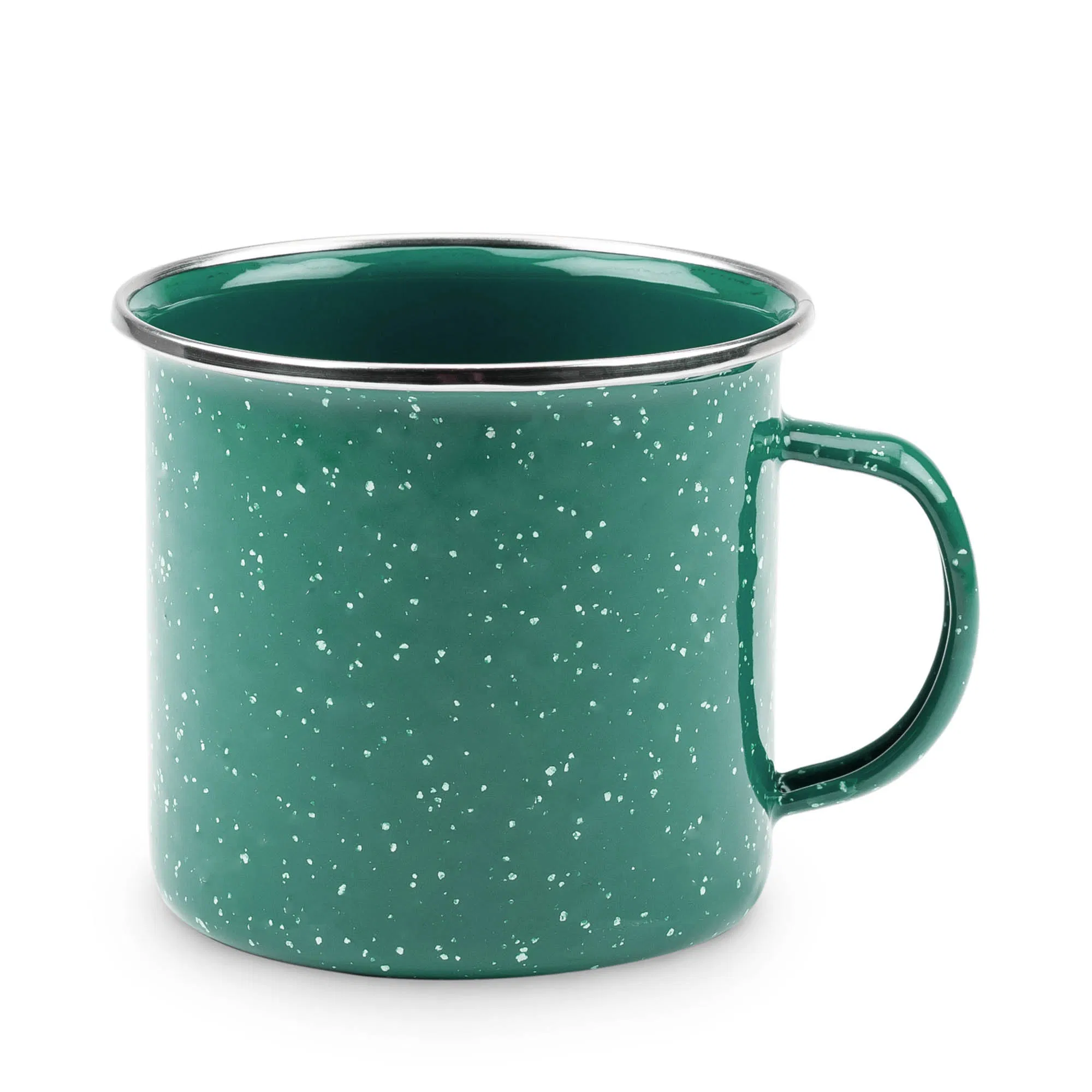 Colorful Custom Logo Metal Wholesale Enamel Camping Mug Enamel Cup 300ml 400ml Coffee Mug