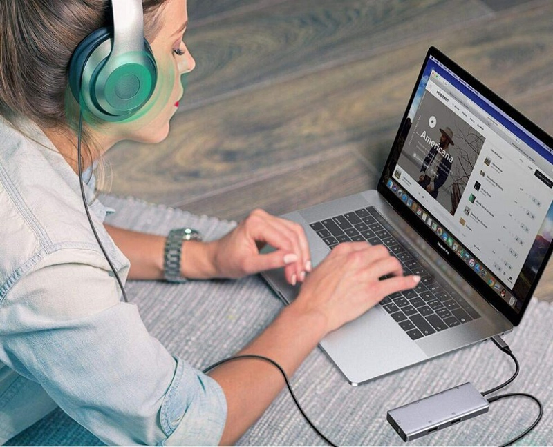 Ultimate 9-in-1 USB Type C Hub with Mst Technology