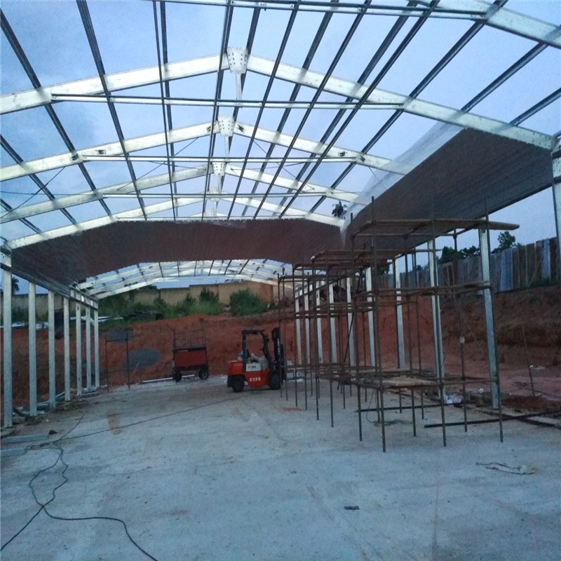 Long Span Easy Built Automatic Steel Chicken Farm Equipment