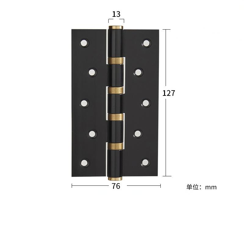 Stainless Iron Hydraulic Hinges Metal Hing Soft Close Multiple Colors Self Closing Door Hydraulic Hinges