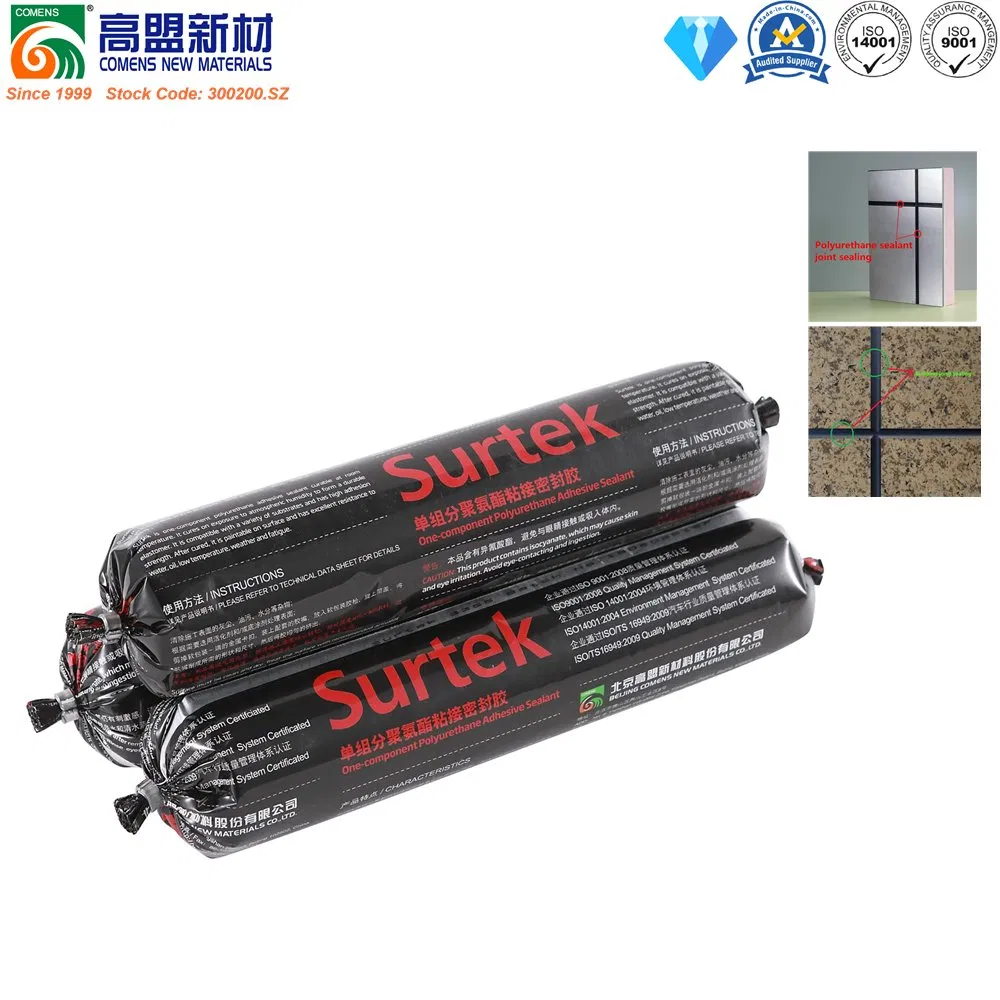 One-Component Caulking Waterproof UV Resistance Polyurethane Adhesive for Construction