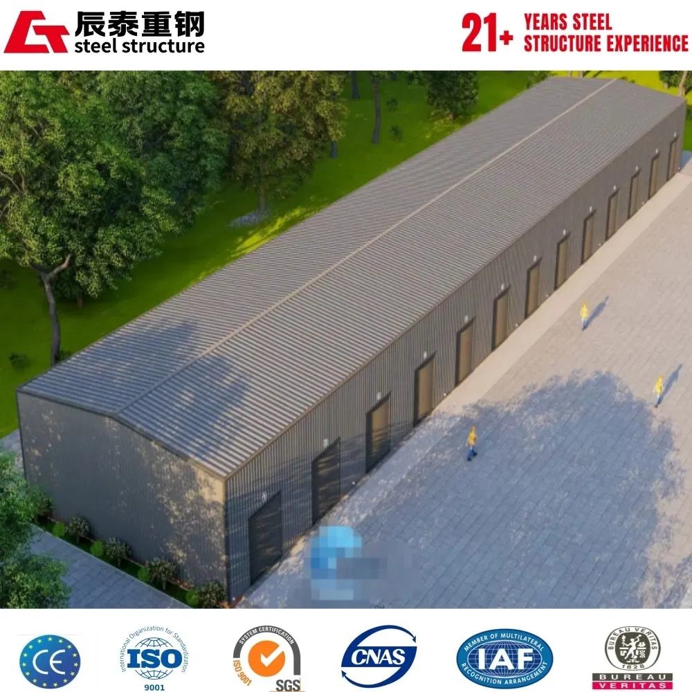 New Design Flameproof Prefabricated Multi-Functional H Steel Frame for Steel Structure Buildings