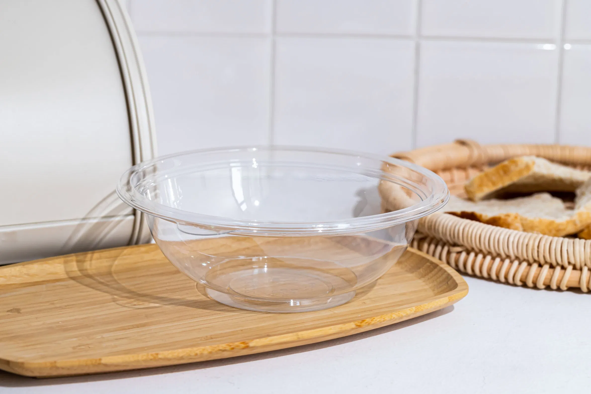 24oz Disposable Plastic Pet Salad Dressing Food Cup