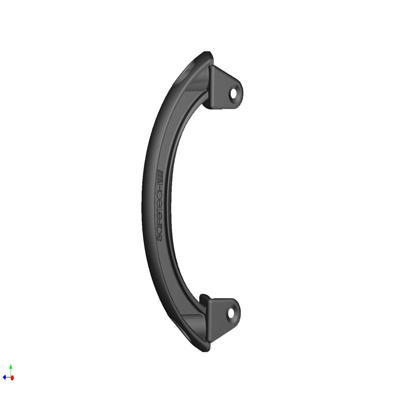 Safetech Hardware Gate Accessories Black Heavy-Duty Non-Corrosive Shdl-150 Gate Handle