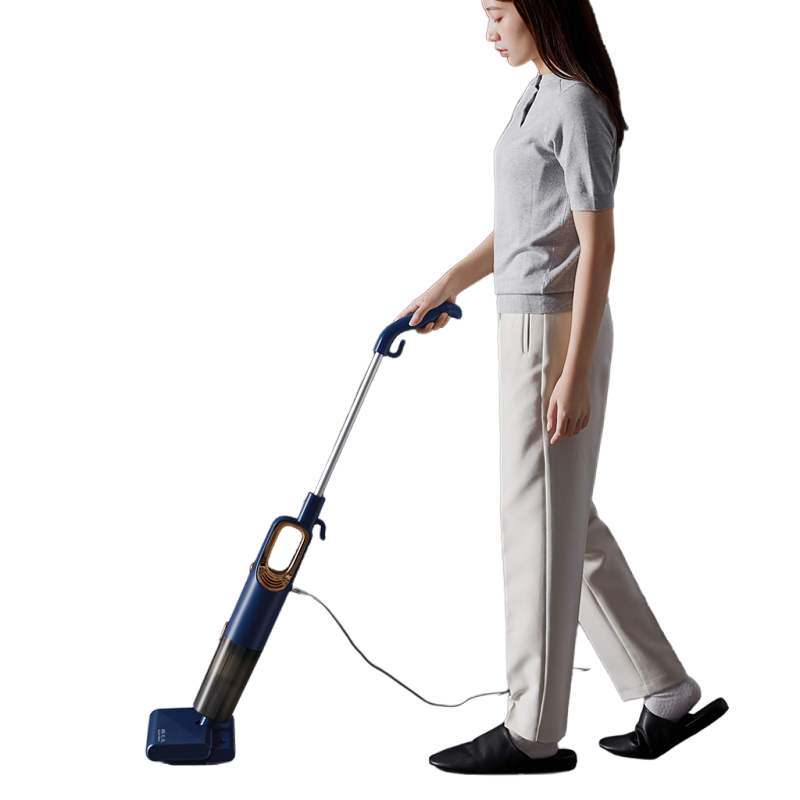 Vacuum Cleaner Suction and Drag in One with Water