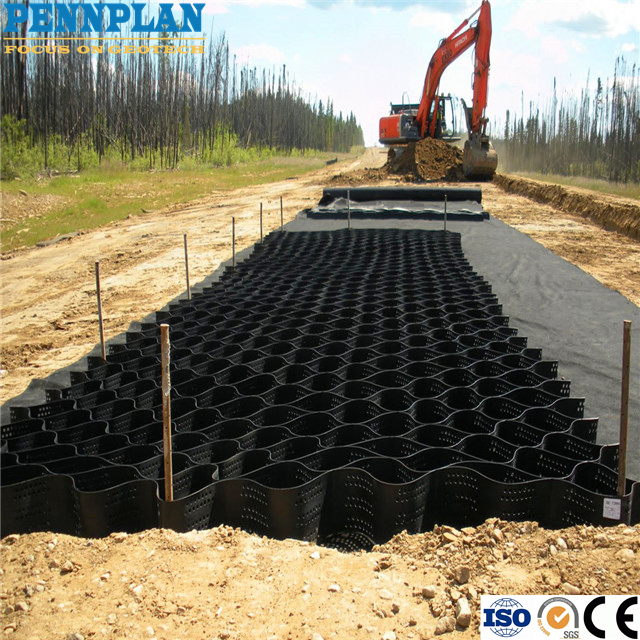 Geocell Ground Reinforcement Cellular for Slope Protection