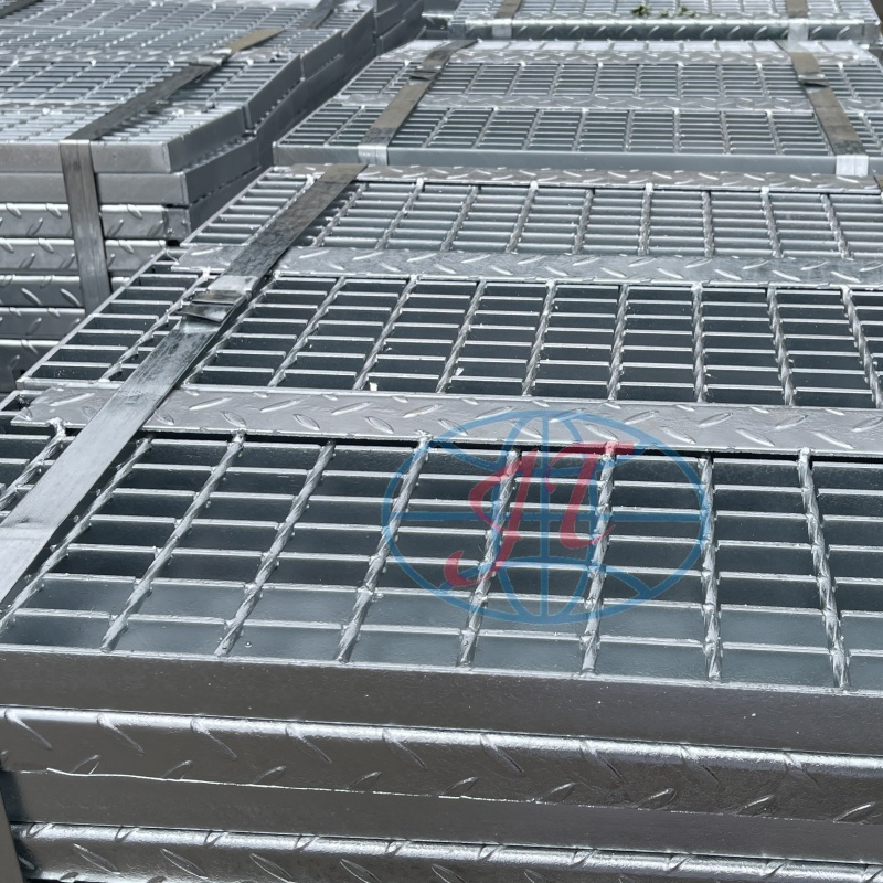 Hot Sale Heavy Duty Galvanized Steel Drain Grate Durable Rebar Steel Grating Sewers Driveways Gardens Garages Iron Floor Anping Price