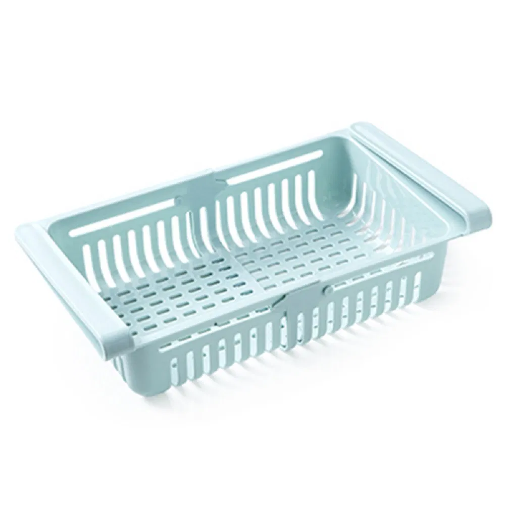 Adjustable Fridge Divider Organizer Refrigerator Pull out Basket Mi18799