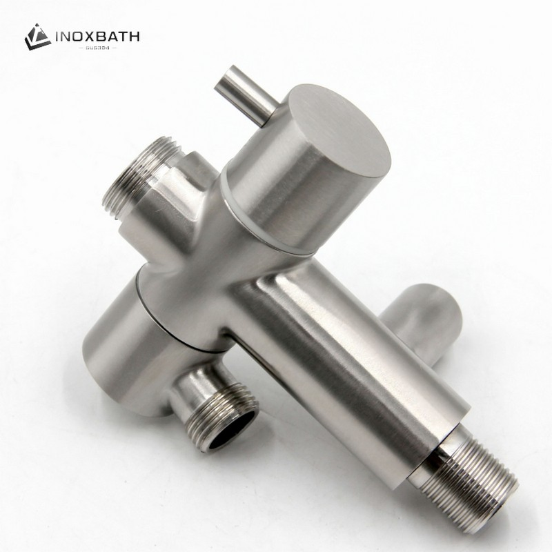 Stainless Steel Shower Kit, Single Cold Water, Water-Saving Technology, Contemporary Shower Set