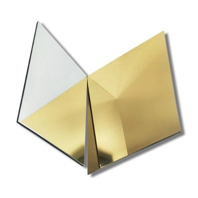 Mirror Clor Aluminum Composite Panel Exterior Wall Cladding Decoration