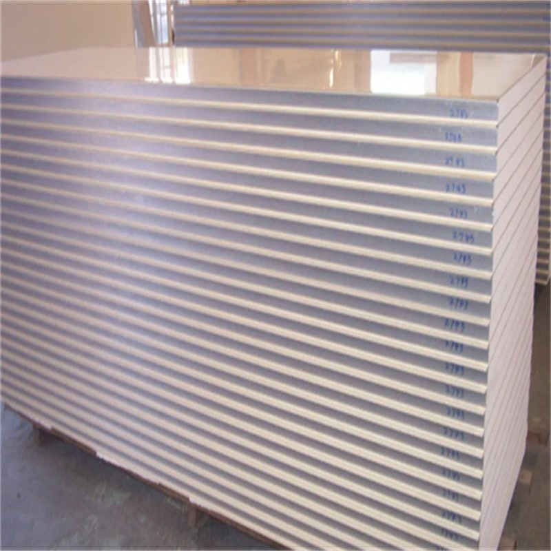 Environmental Light Weight EPS/PU/Roce Wool Foam Cement Sandwich Panel