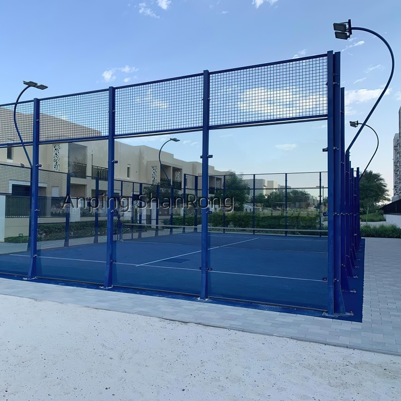 Panoramic Padel Court Padel Sport Court Padel Tennis Court Product 12mm Padel Tempered Glass