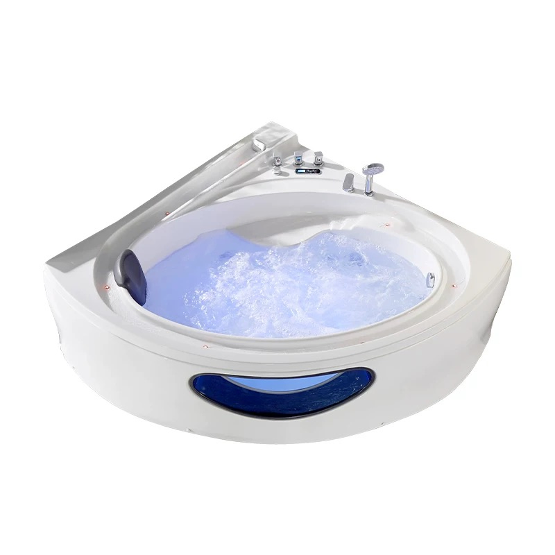 Акриловая ванна с гидромассажем и подсветкой