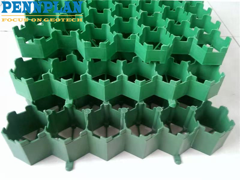 Construction Material Plastic Grass Grid Used in Sidewalks, Parking Lots