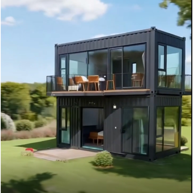 Foldable Temporary Home Warehouse Prefabricated Mobile Modern House