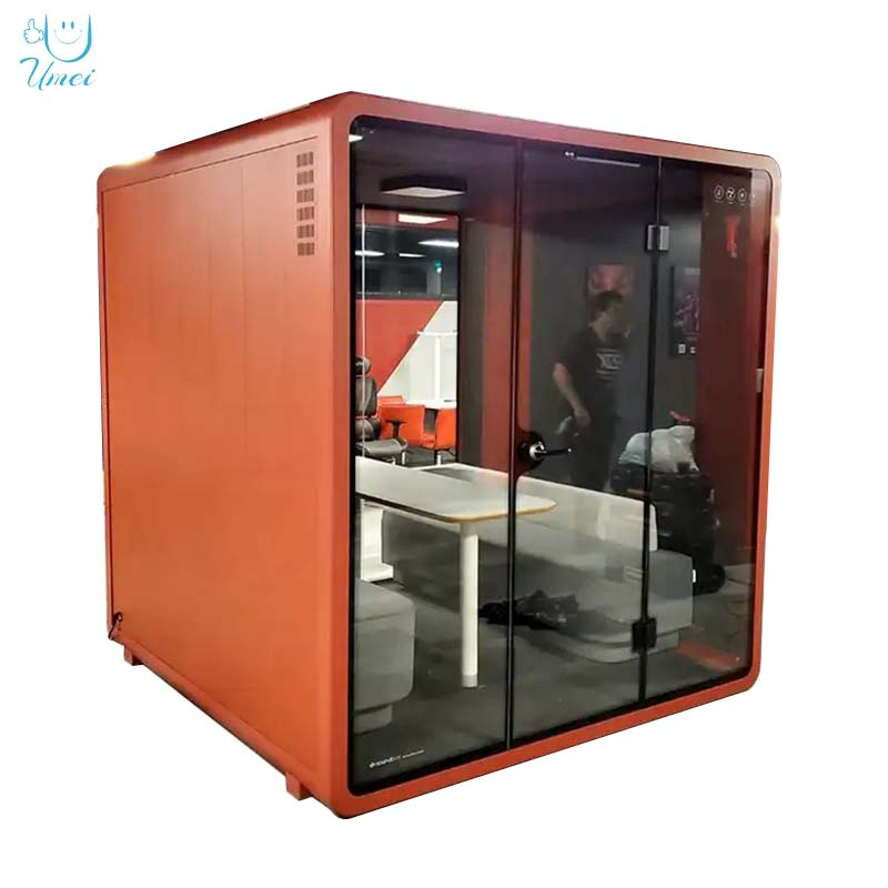 Private Silent Office Pod for Coworking Meeting Booth