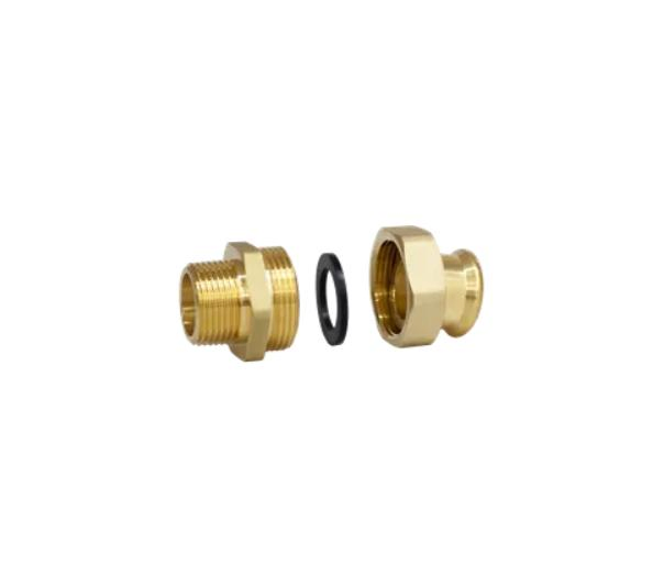 En1057 ASTM B88 Brass Cw511L M Profile Press Pipe Fitting Male Union Brass Fitting Connector