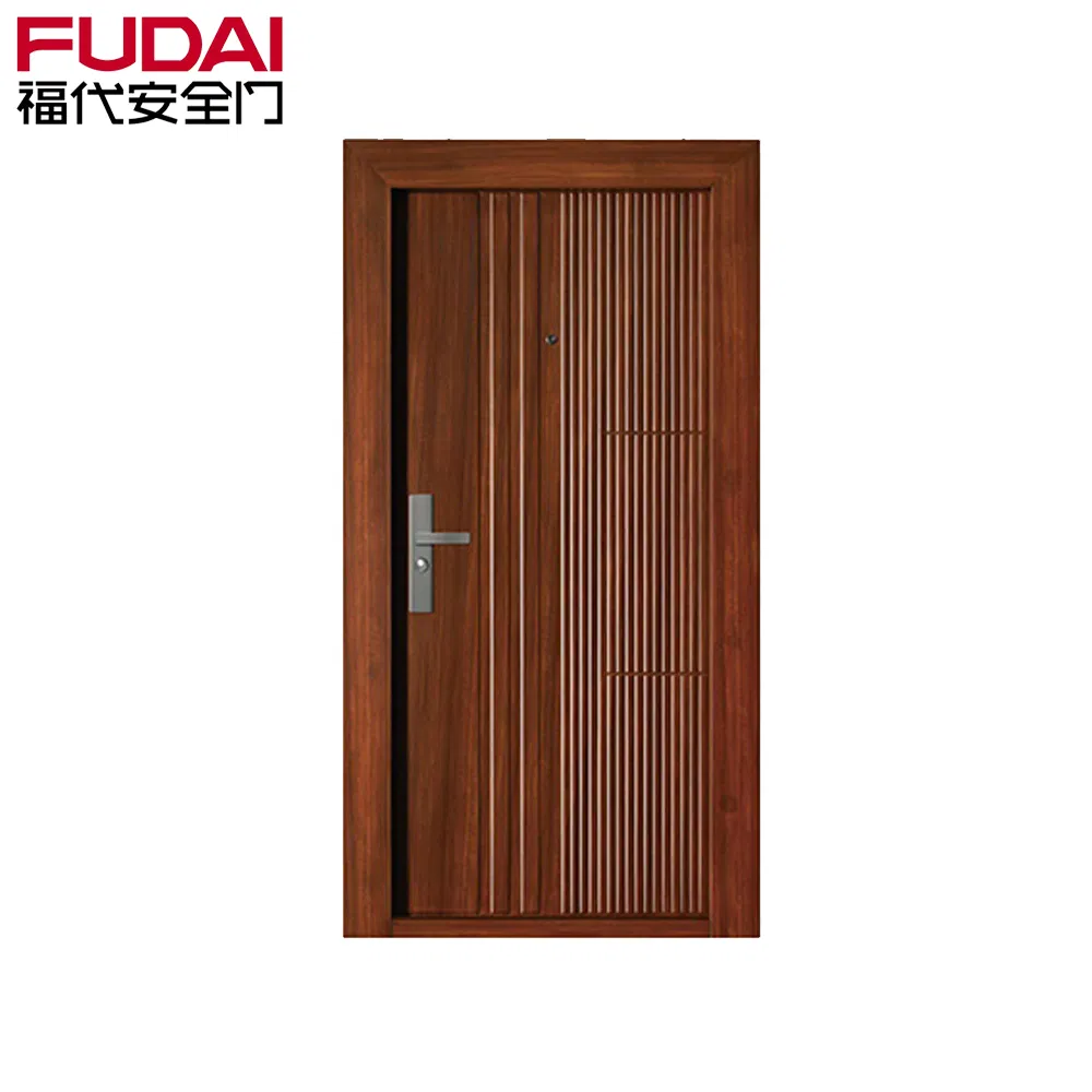 Cheapest Exterior Africa Steel Entry Security Door Use House