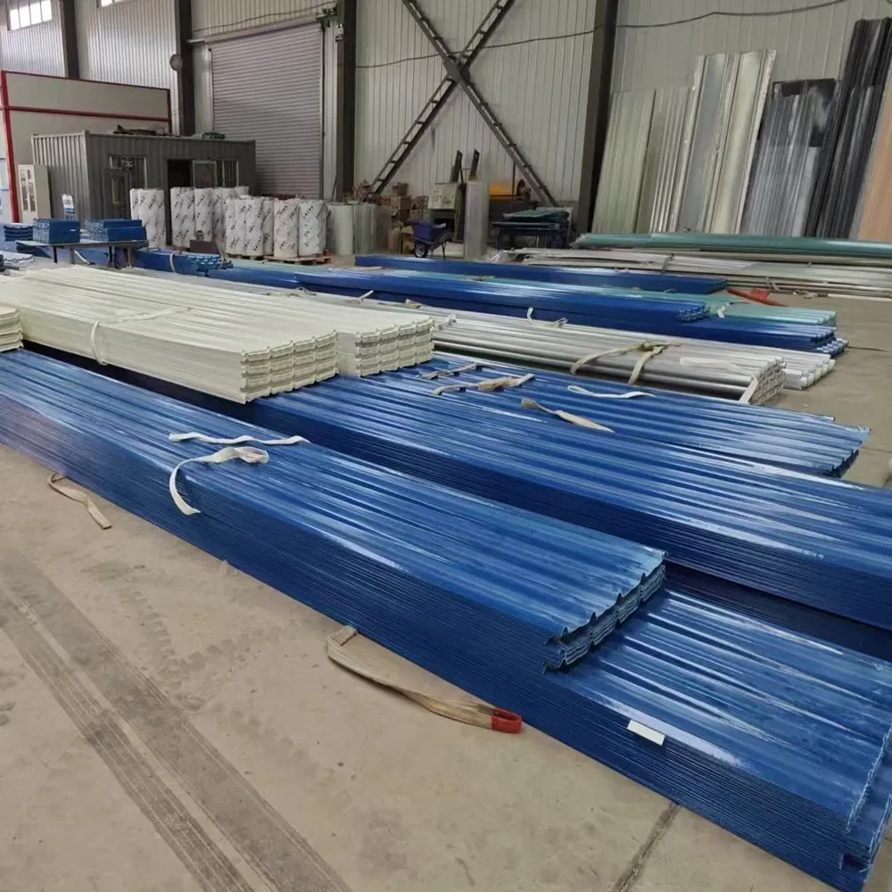 Uniform Thickness FRP GRP Continuous Roofing Sheet