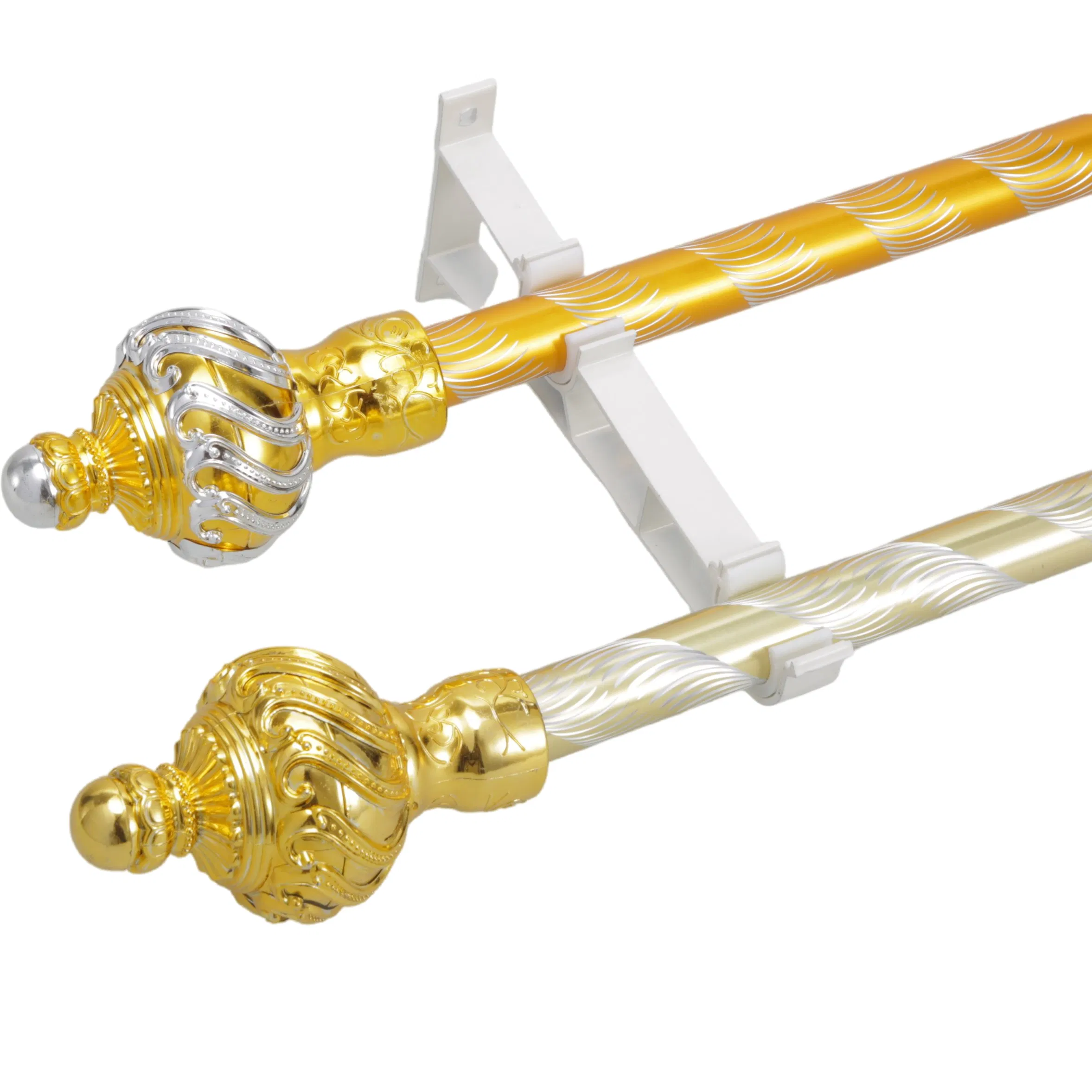Curtain Accessories Windows Double Curtain Brackets Curtain Rod Set Curtain Pole