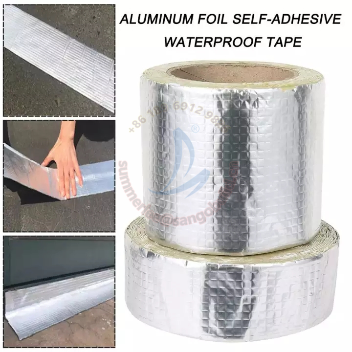 Male Roofing Material a Class Leak Proof Manufacturing Butyl Rubber Foil Tape