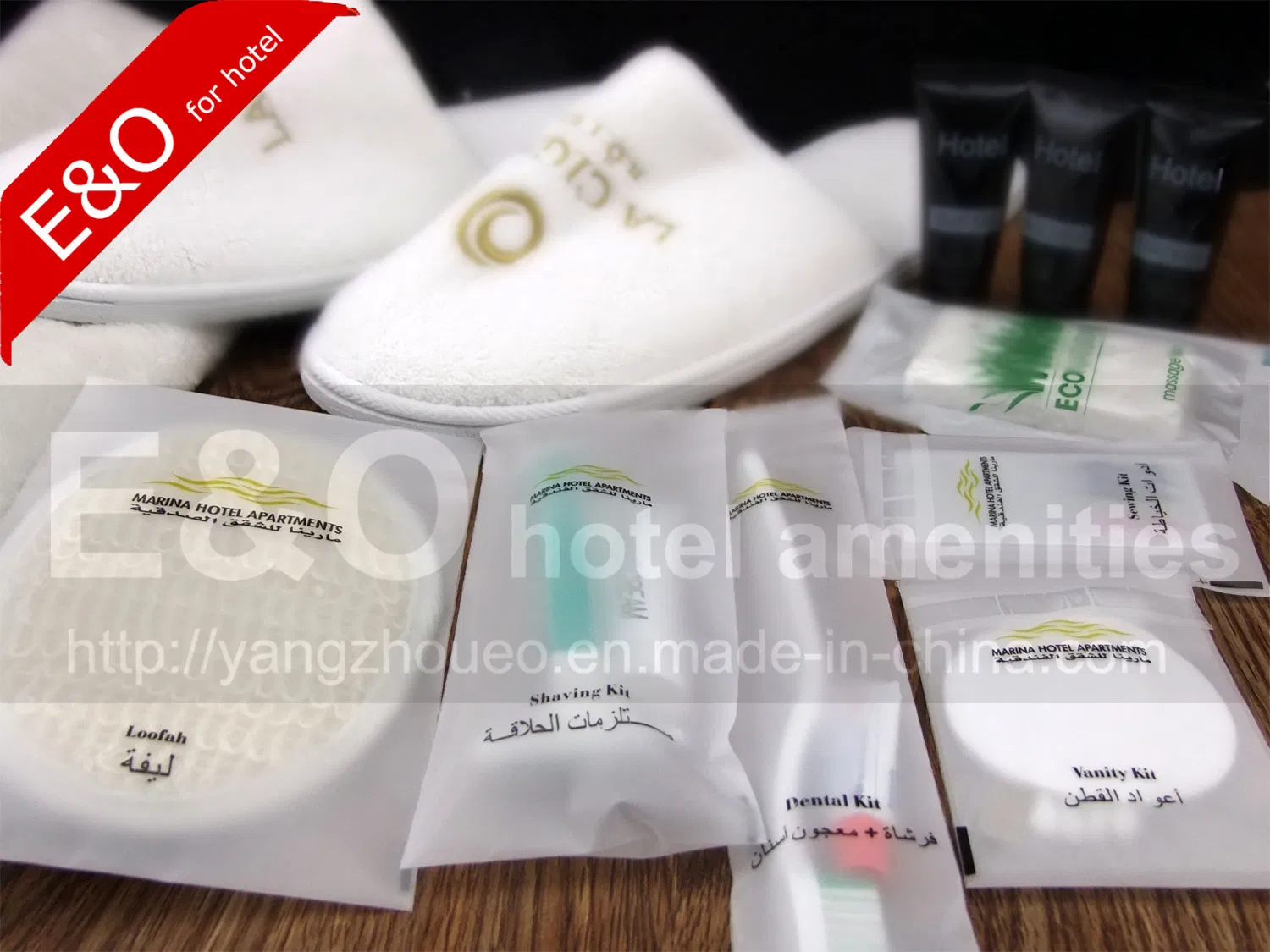 Luxury Five Star Hotel Disposable Amenity Guest Room Hotel Supply