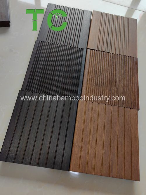 High Quality Bamboo Flooring Decking Outdoor Bamboo Decking Tiles Strand Woven