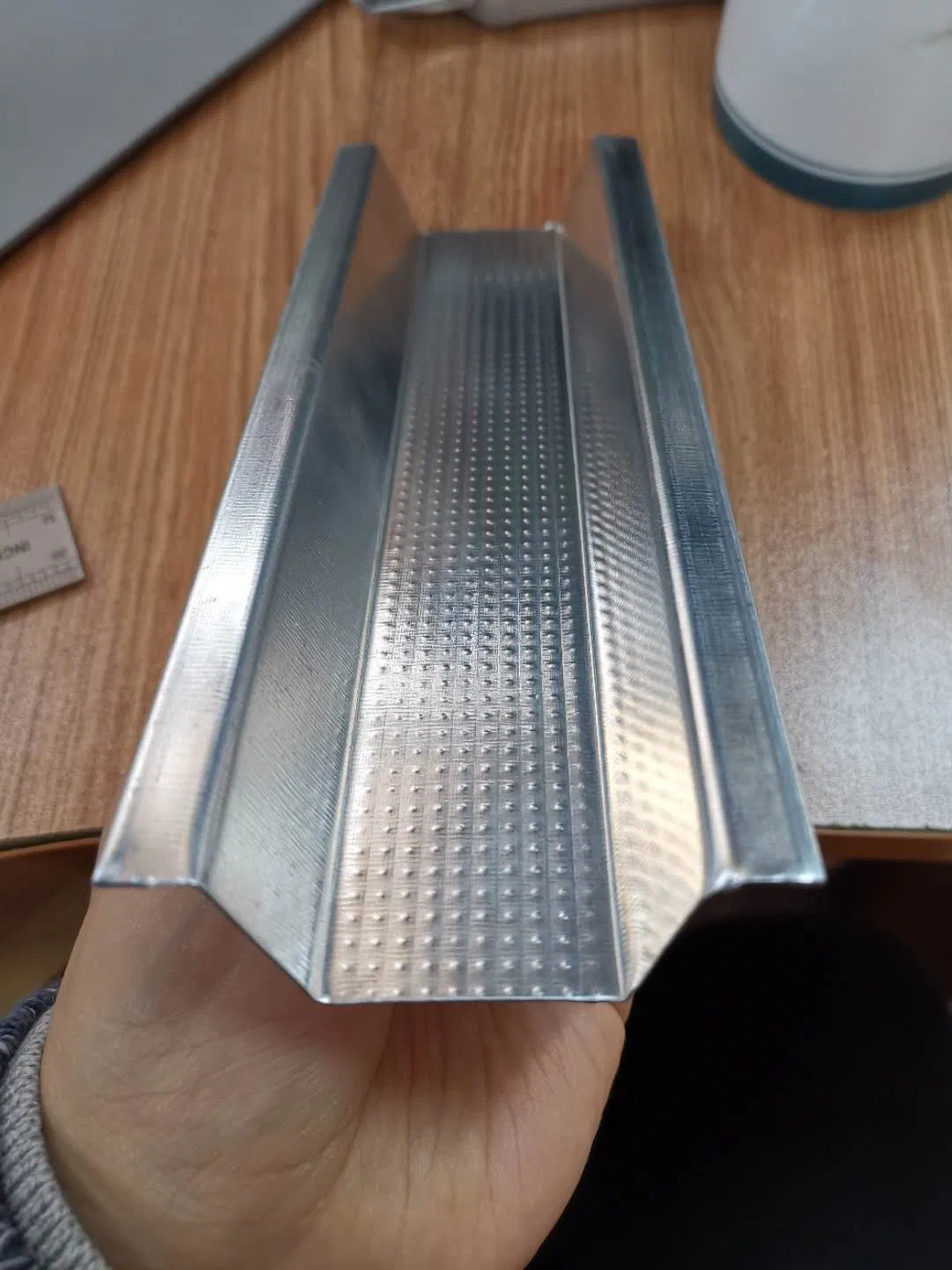 Galvanized Steel Profiles Metal Suspension Ceiling Omega Furring Channel for Gypsum Board Ceiling System