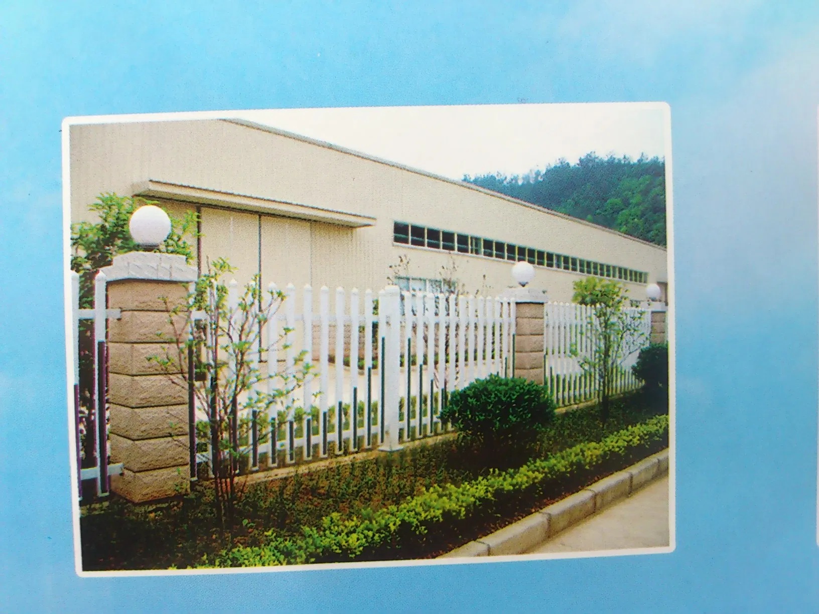 Conch UPVC Fence for Gargen Partition