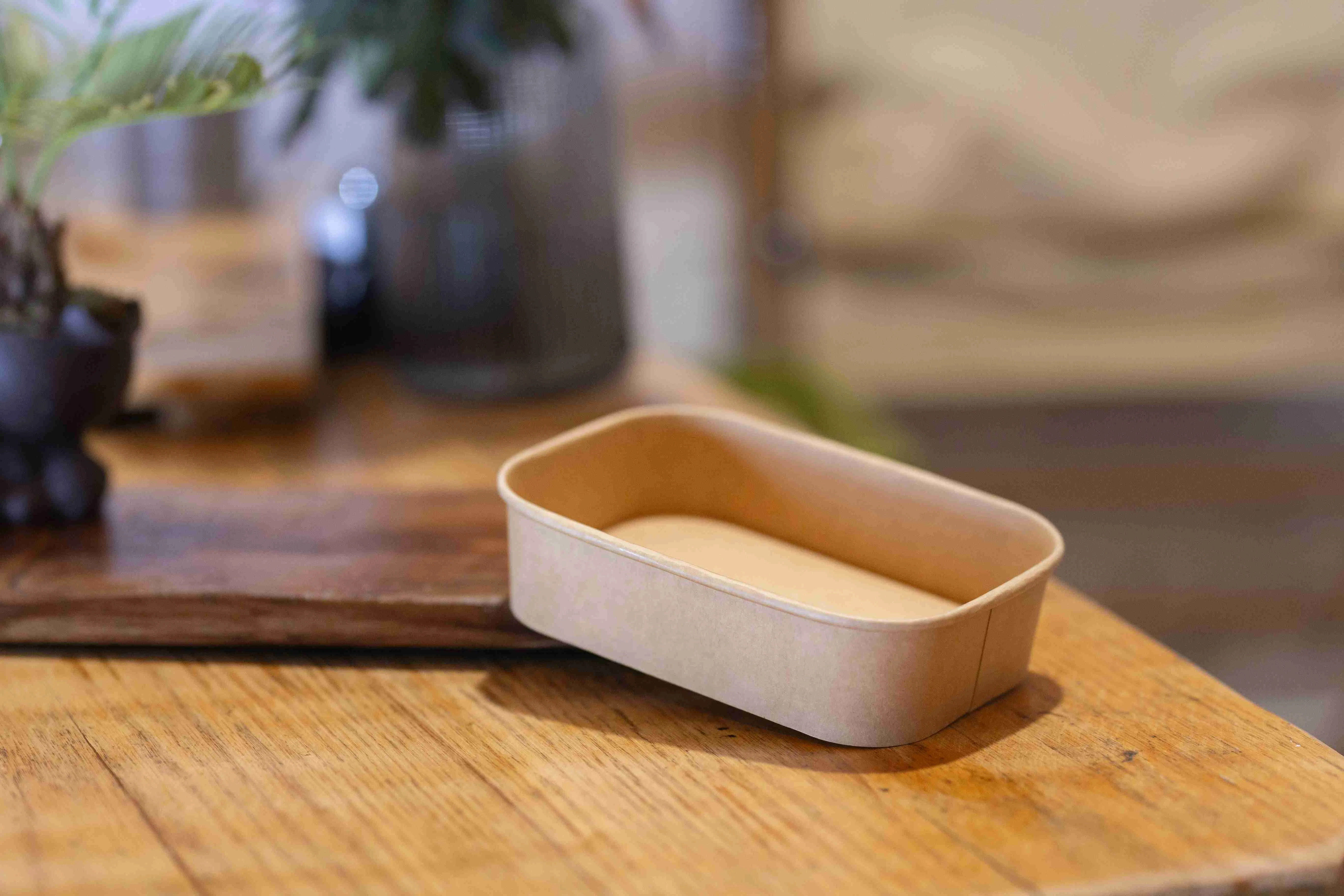 Anbao Factory Disposable Paper Food Container, FDA-Approved Salad & Catering Bowl, ISO Certified Production