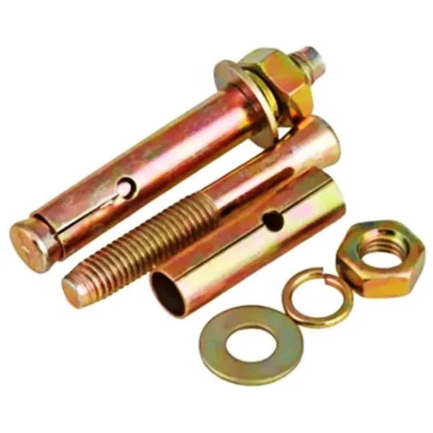 Анкерный болт расширительный DIN, оцинкованный, желтый