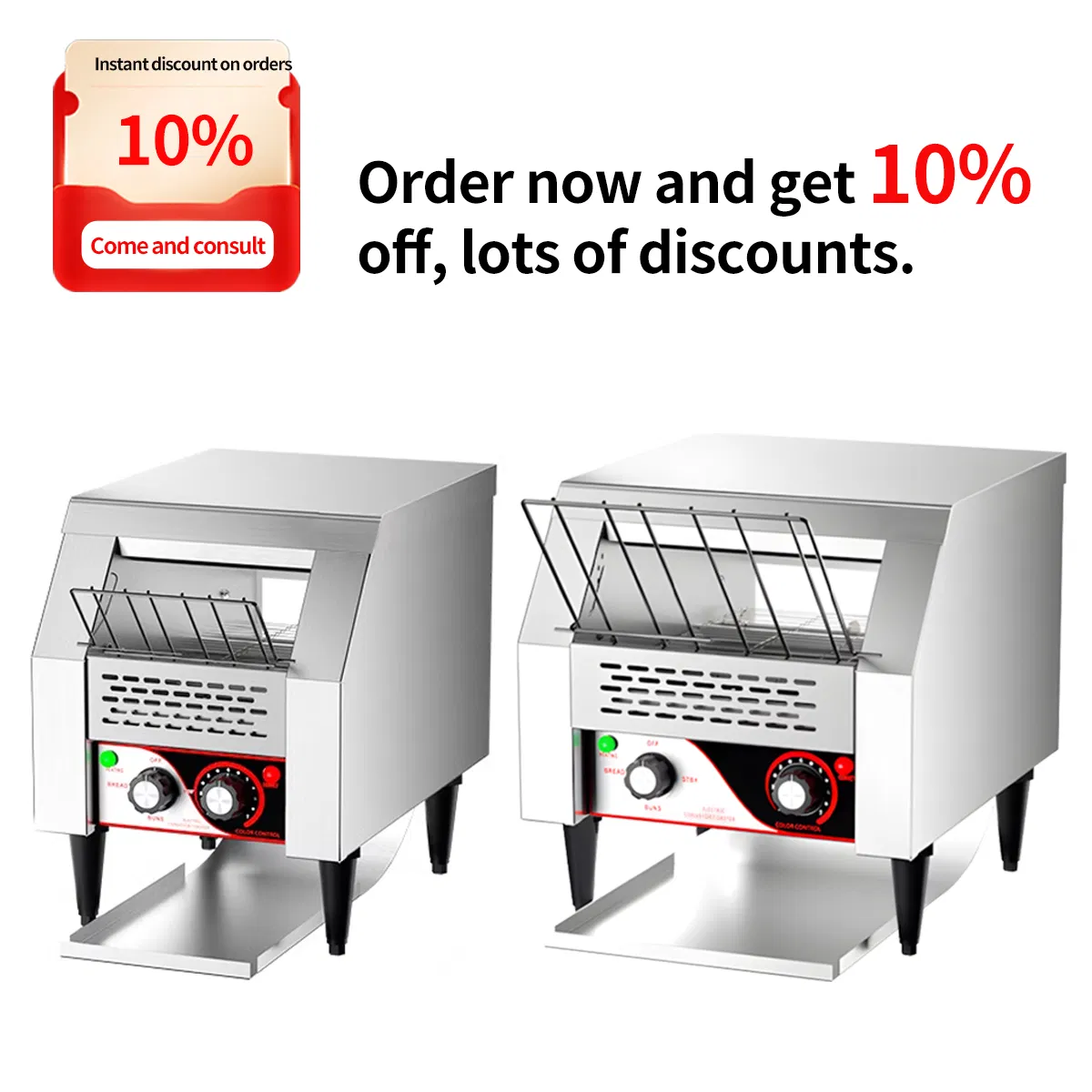 Commercial Steam Electric Bread Toaster