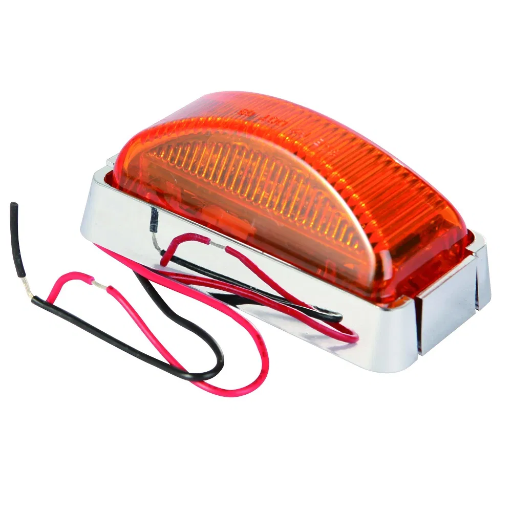 110mm 3-Function Square LED Tail/Reverse Light for Tractor RV Trailer Boat