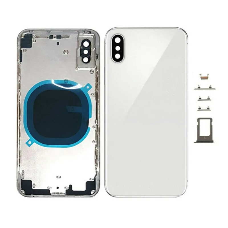 Корпусная сборка iPhone X с защитным стеклом