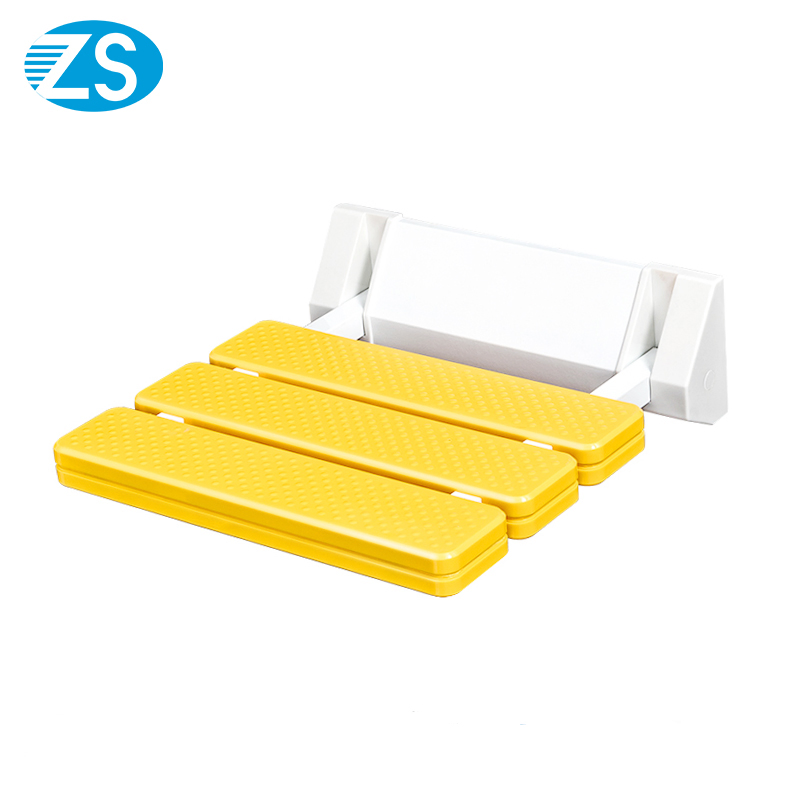 Disabled Eldery Care Bathroom Toilet Shower Tool Adjustable Wall Mounted Folding Shower Seat