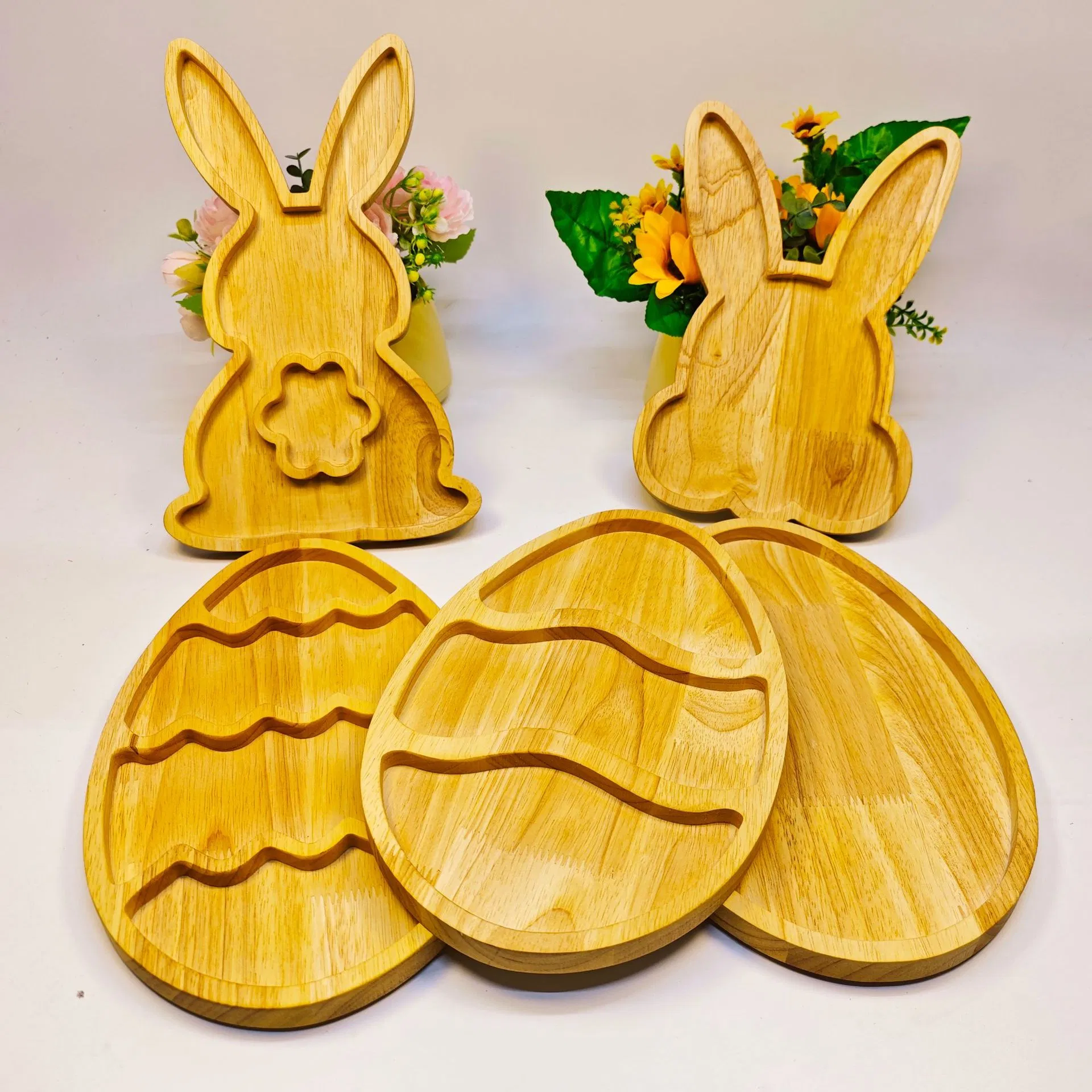 Creative Christmas Snack Decoration Serving Tray for Holiday Party Dining