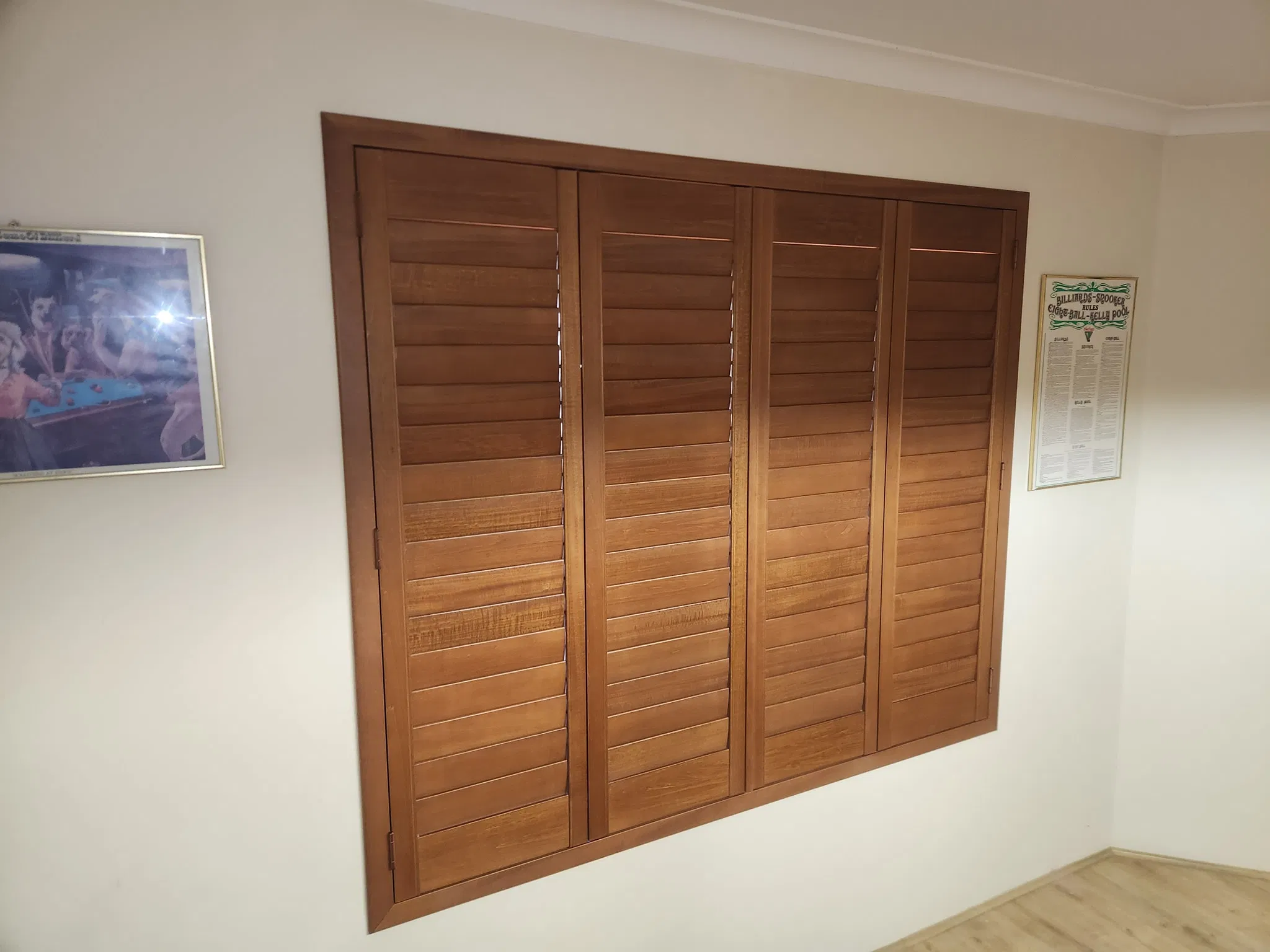 Top Supply Customizable Window Blinds Wooden Plantation Shutters on Windows