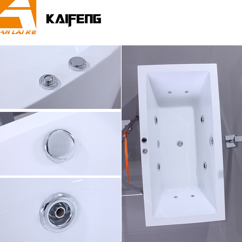 Акриловая гидромассажная ванна Anlaike с подогревом