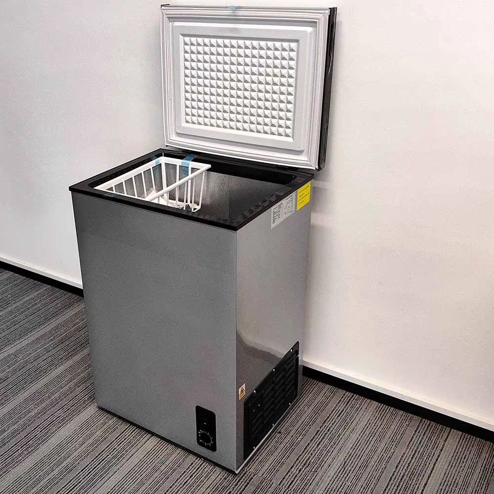 12V/24V DC 100L Solar Chest Frozen Freezer Solar Powered Freezer Prices in Nigeria Solar Refrigerators and Freezers