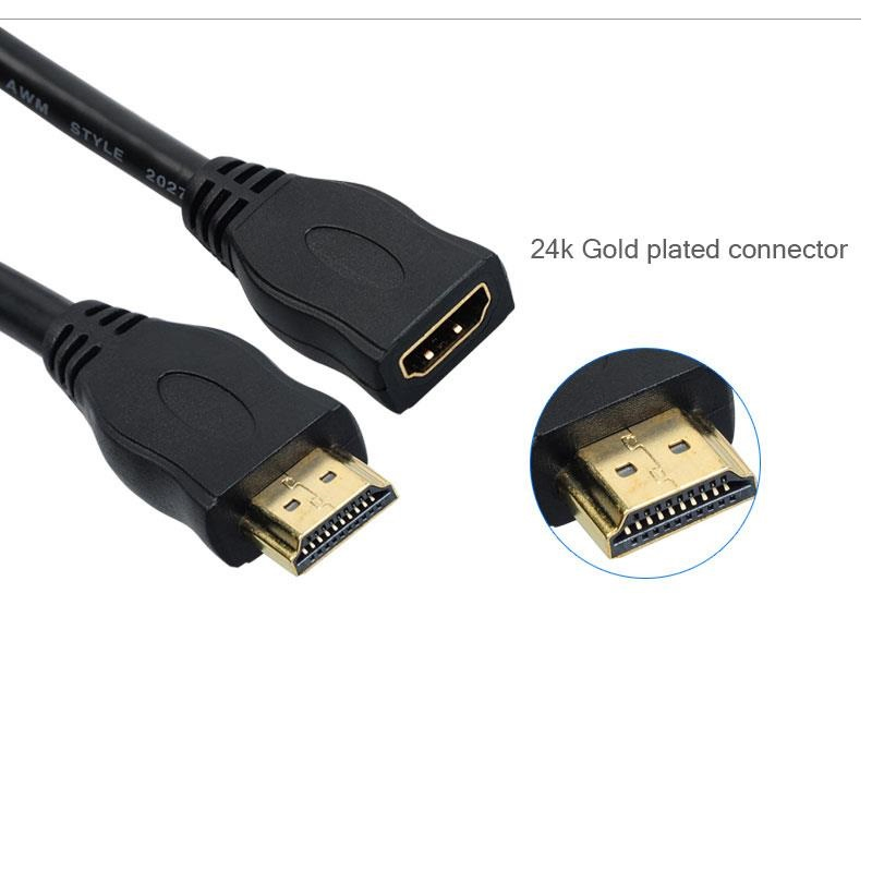 HD Extension Extender Cable Male to Female