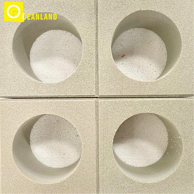 China Indoor Outdoor Decorative Ceramic Clay Hollow Brick Plant