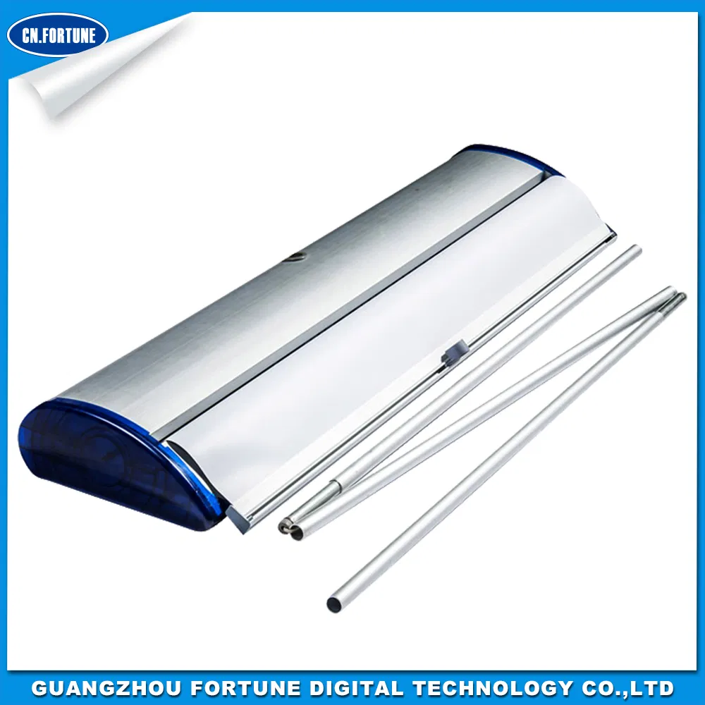 Wide Base Aluminum Roll up Stand Manufacturer for Outdoor Advertising
