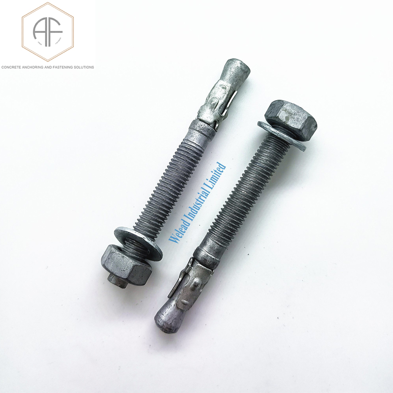 Анкерный болт клиновой 10x90 оцинкованный для бетона
